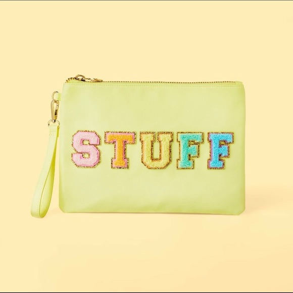 NWT Stoney Clover Lane x Target STUFF Patch Flat Pouch- Preppy - Picture 14 of 14